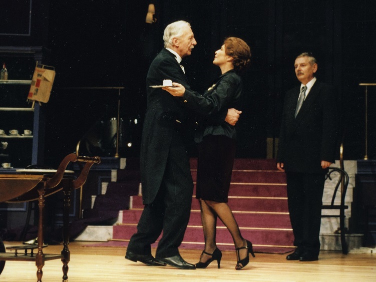 Tančiareň, Ladislav Chudík, Emília Vášáryová, Juraj Slezáček, foto Jana Nemčoková